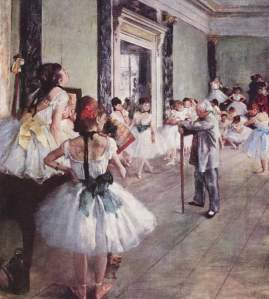 La lección de danza | Edgar Degas | 1876