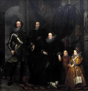 Retrato de la familia Lomellini | Sir Anthony van Dyck | 1623